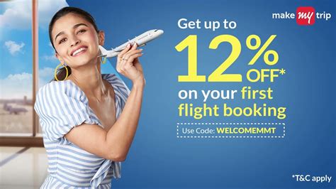 Make My Trip Coupon Code For Flight First Time User