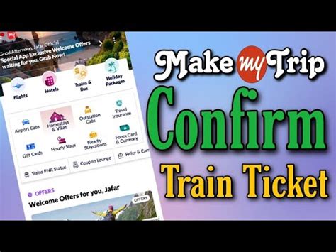 Make My Trip Train