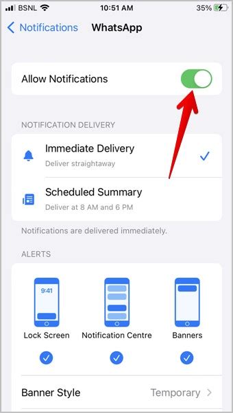 Make Sure Your Internet Works to Get WhatsApp Notifications