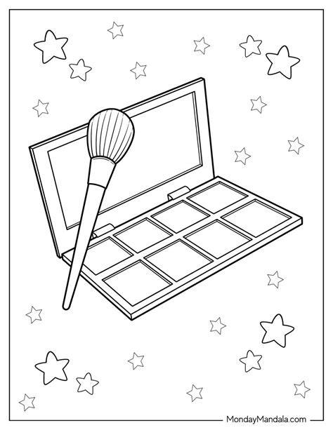 Make Up Coloring Pages