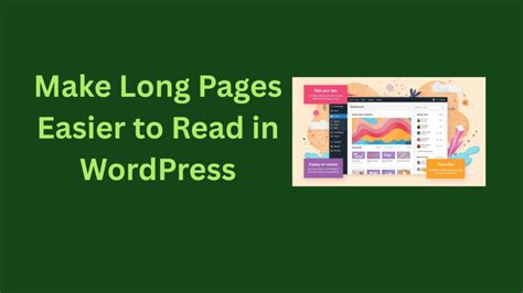 Make Your Web Pages Easier to Read