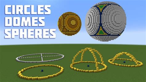 Make a Circle and Sphere in Minecraft: A Step-by-Step Guide (2021)