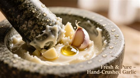 Make a smooth paste of garlic,