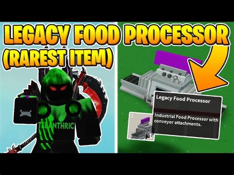 Make it possible to get Legacy Food Processor again · Roblox 