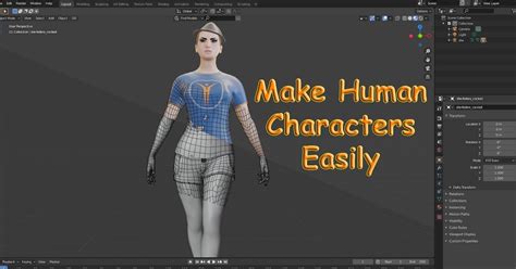 MakeHuman 3D character creator