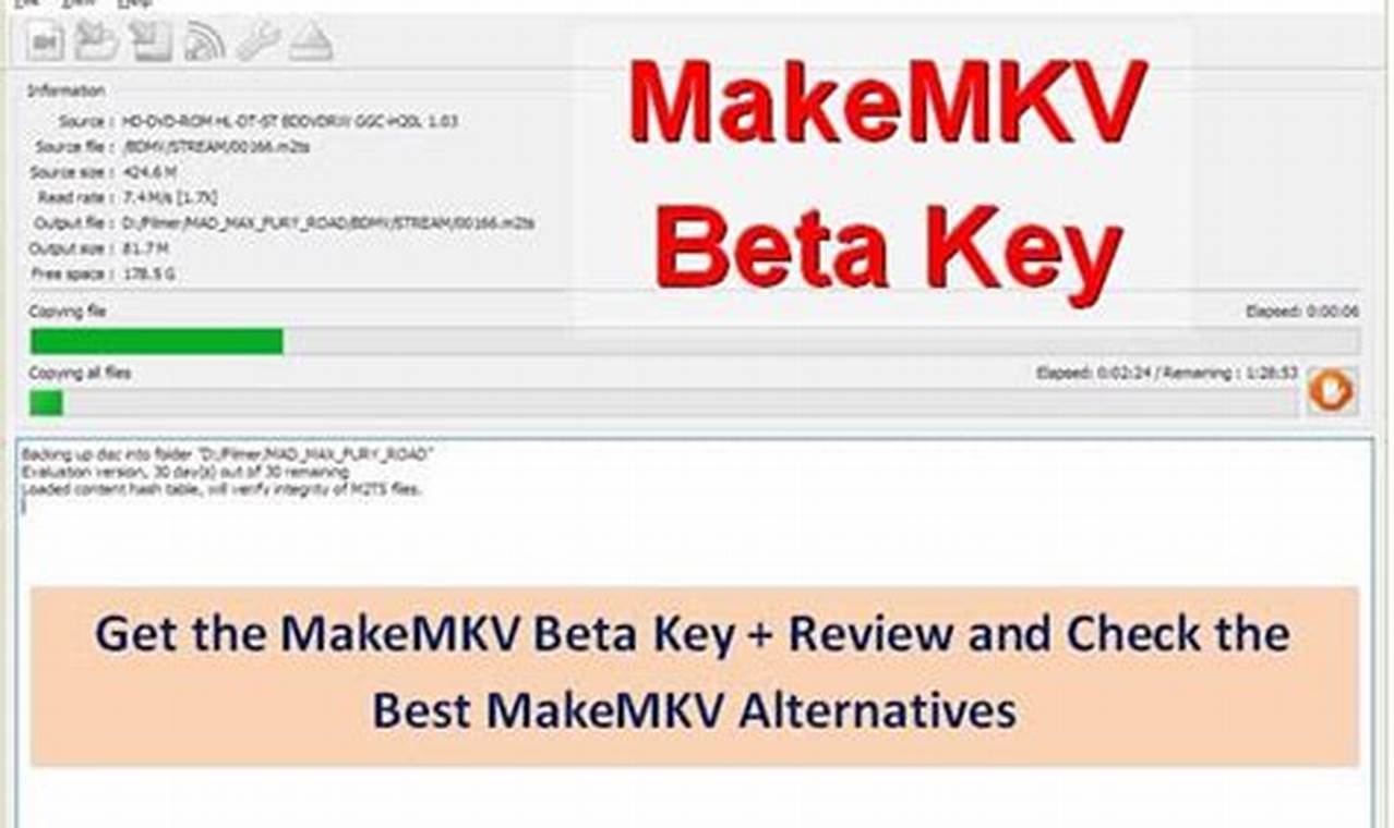 Makemkv Beta Key April 2024