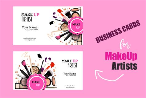 Makeup Artist Business Cards Templates Free