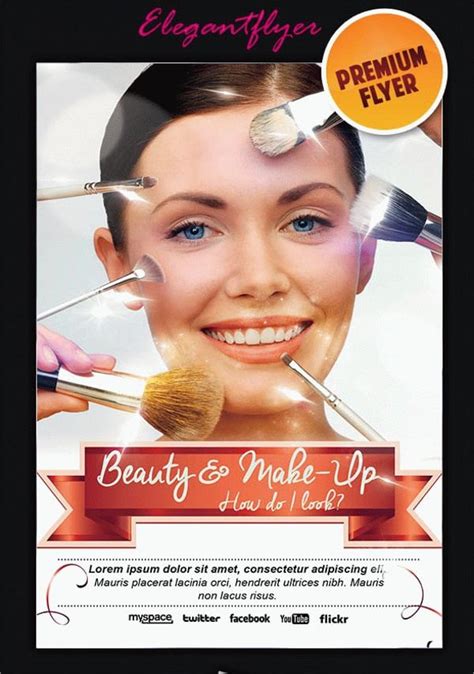 Makeup Artist Flyers Templates