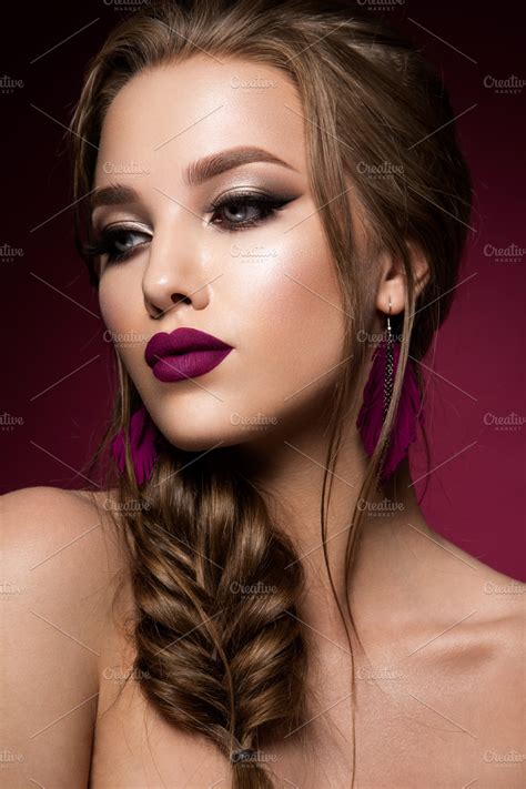 Makeup Concept Beautiful Fashion Model