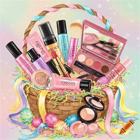 Makeup Easter Basket
