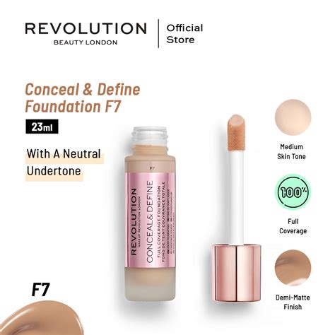 Makeup Revolution Foundation F7