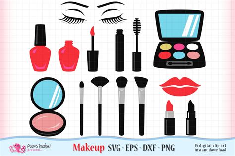 Gorgeous Glam: Get Your Free Makeup SVGs Now!