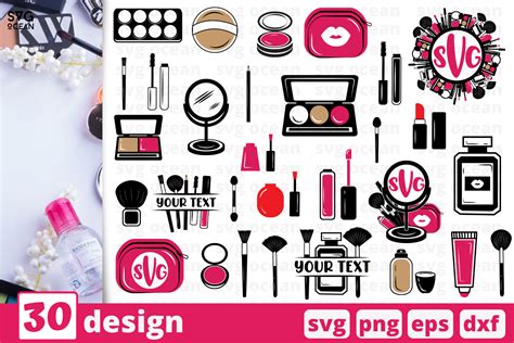 Download Makeup Tools SVG Bundle Commercial Use For Crafts