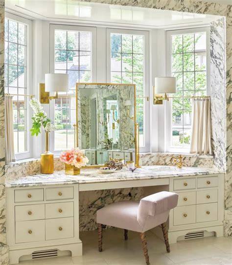 Makeup Vanity Near Window
