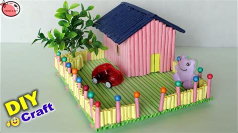 Making A House Craft For Kids