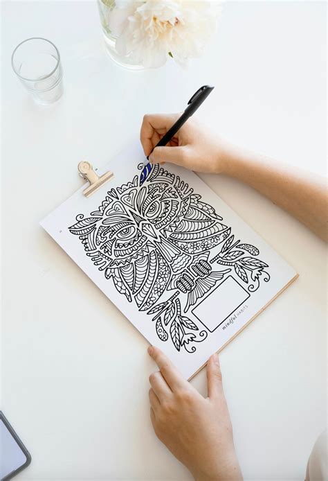 Making Coloring a Mindful Habit