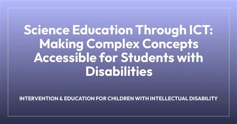 Making Complex Concepts Accessible