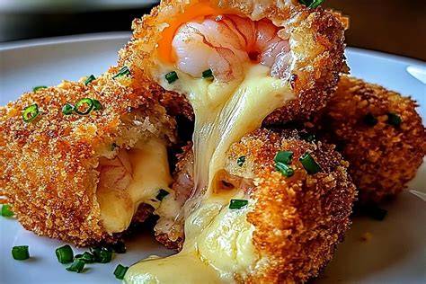 Crispy Cheesy Shrimp Bites