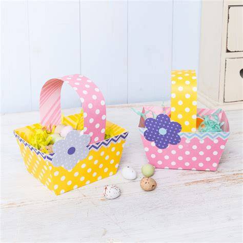 Making Easter Basket