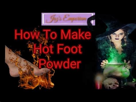 Making Hot Foot Powder - A Step-By-Step Guide