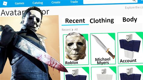 Making Michael Myers A Roblox Account! - YouTube