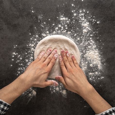 Making Pizza Dough Hands