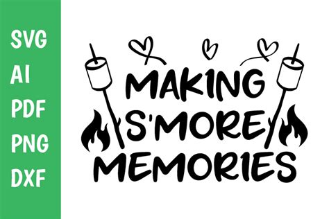 Create Endless Delightful Memories with Our Stunning Smore Memories SVG Collection