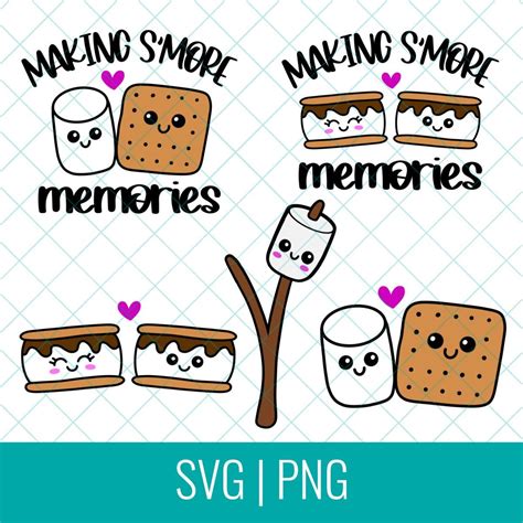 Create Delicious Memories with Our Free S'more Memories SVG!