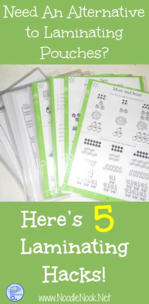 Making Them Reusable: Laminating Hacks
