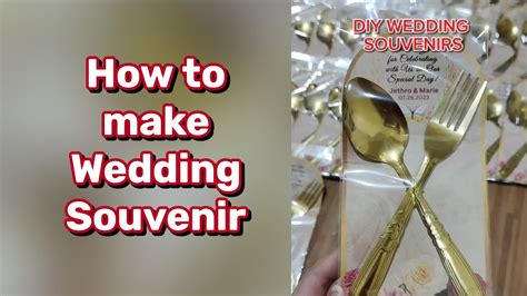 Making the DIY Souvenir