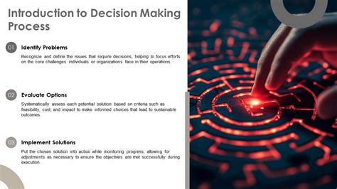 Making the Final Choice and Setup