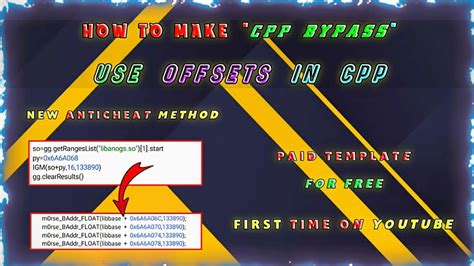 Making use of offsets