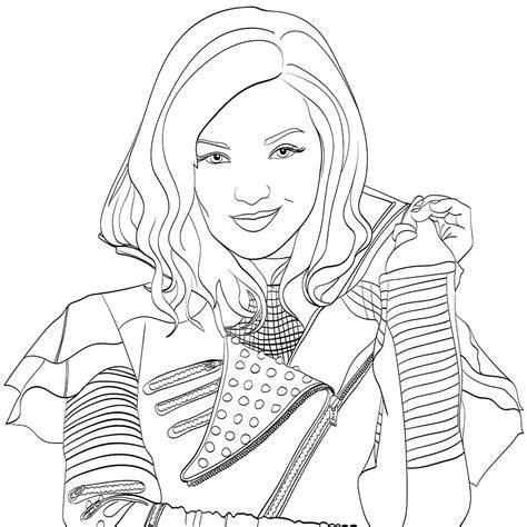 Mal Descendants Coloring Pages