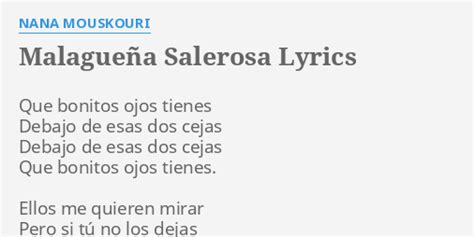 Malaguena Traduction