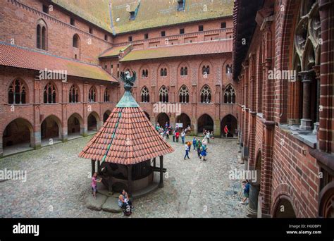 Malbork Castle Courtyard