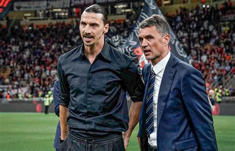 Maldini and Ibrahimovic 2020