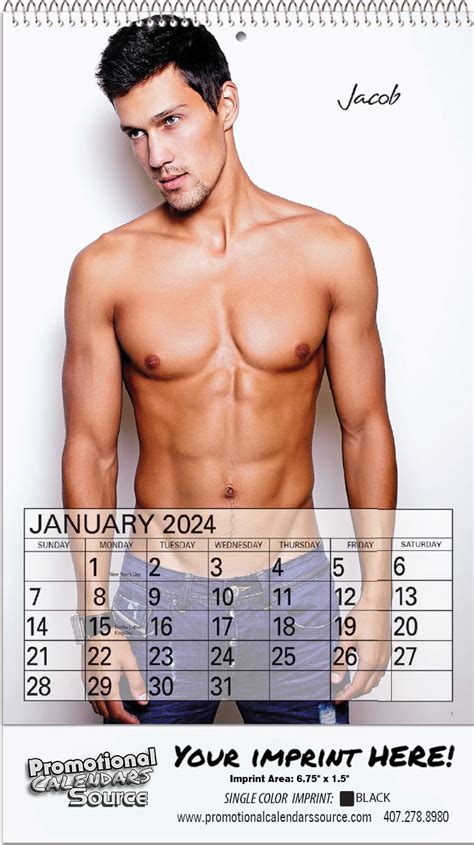 Male Calendar Models