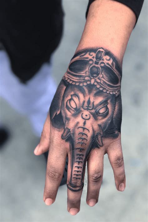 Male Hand Tattoos