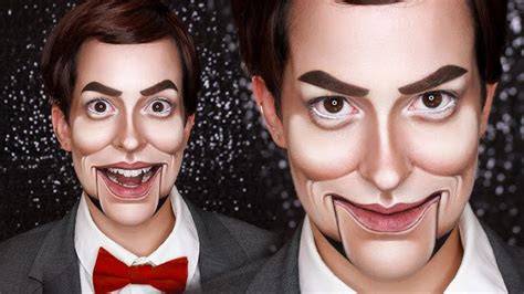 Male Puppet Makeup Realistic