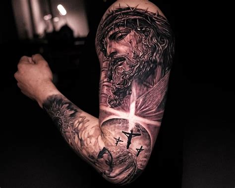 Male Religious Tattoos