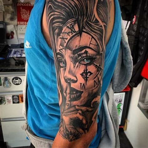 Male Upper Arm Tattoos