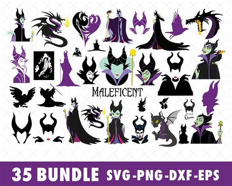 Unleash the Magic with Stunning Maleficent SVG Designs: Elevate Your DIY Projects with Spellbinding Artwork!