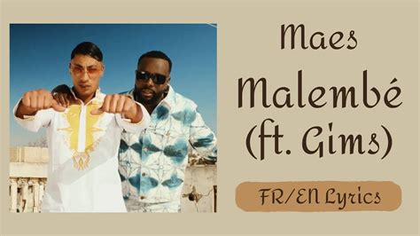 Malembe Traduction Gims