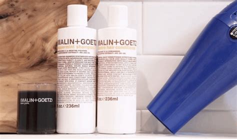 Malin Goetz Peppermint Shampoo and Conditioner