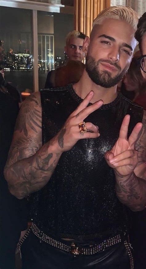 Maluma Beard Transformation