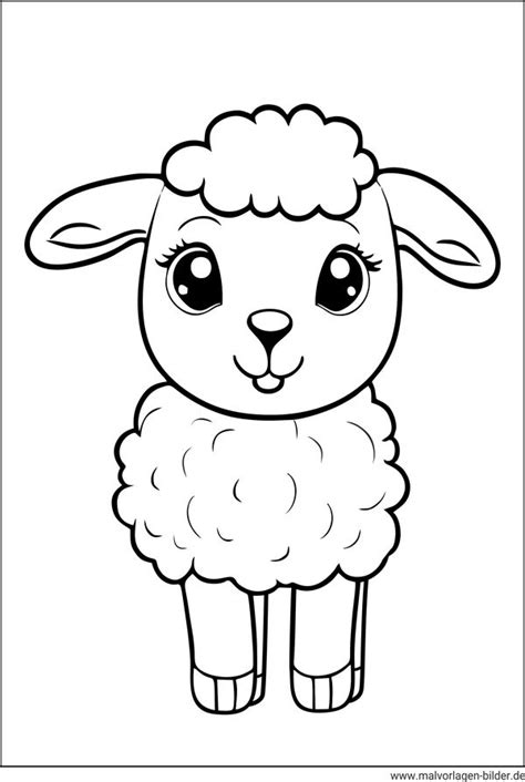Malvorlage Schaf