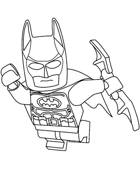 Ausmalbilde Lego Batman 21
