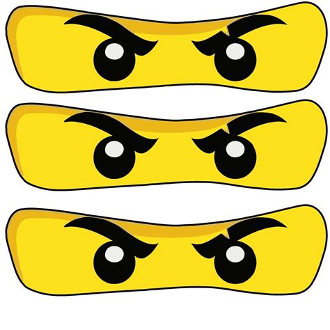 Lego Ninjago Augen Malvorlage