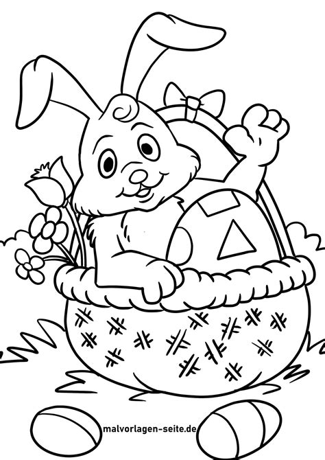 Ausmalbilder, Malvorlagen von Ostern kostenlos zum Ausdrucken Märchen