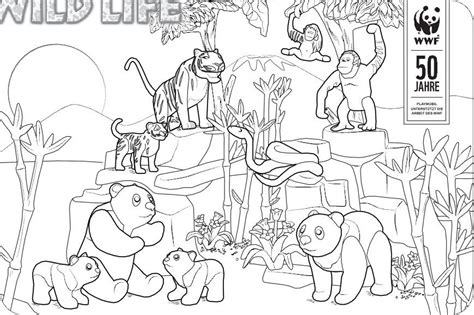 8 Coloriage Imprimer Playmobil Jungle coloring pages, Animal coloring